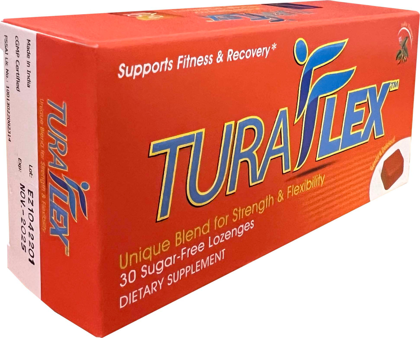 TuraFlex™ Pre-Workout, Stiff Joints (30 Lozenges)
